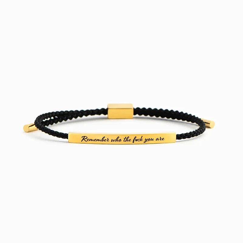 Remember who you are bracelet