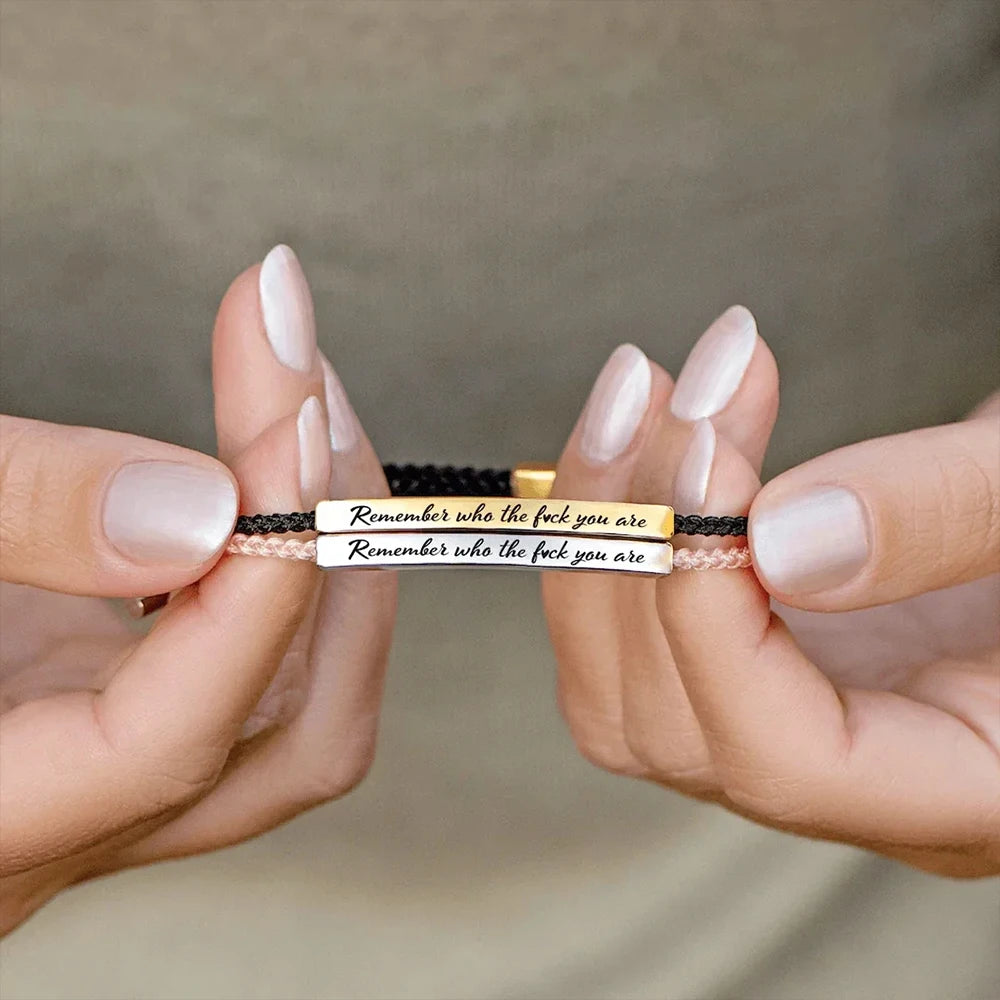 Remember who you are bracelet