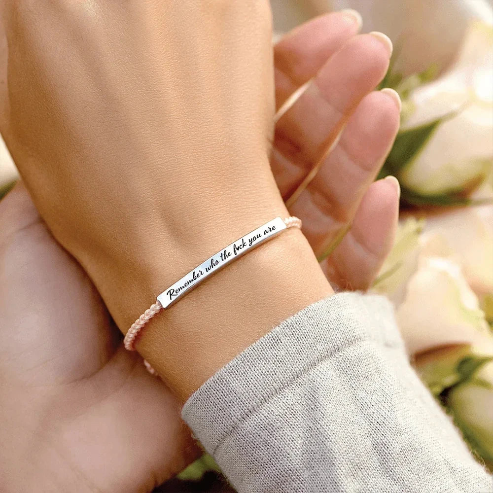 Remember who you are bracelet